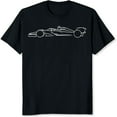 thumbnail image 2 of 100% Cotton Formula One Racing Car Design T-Shirt, 2 of 5