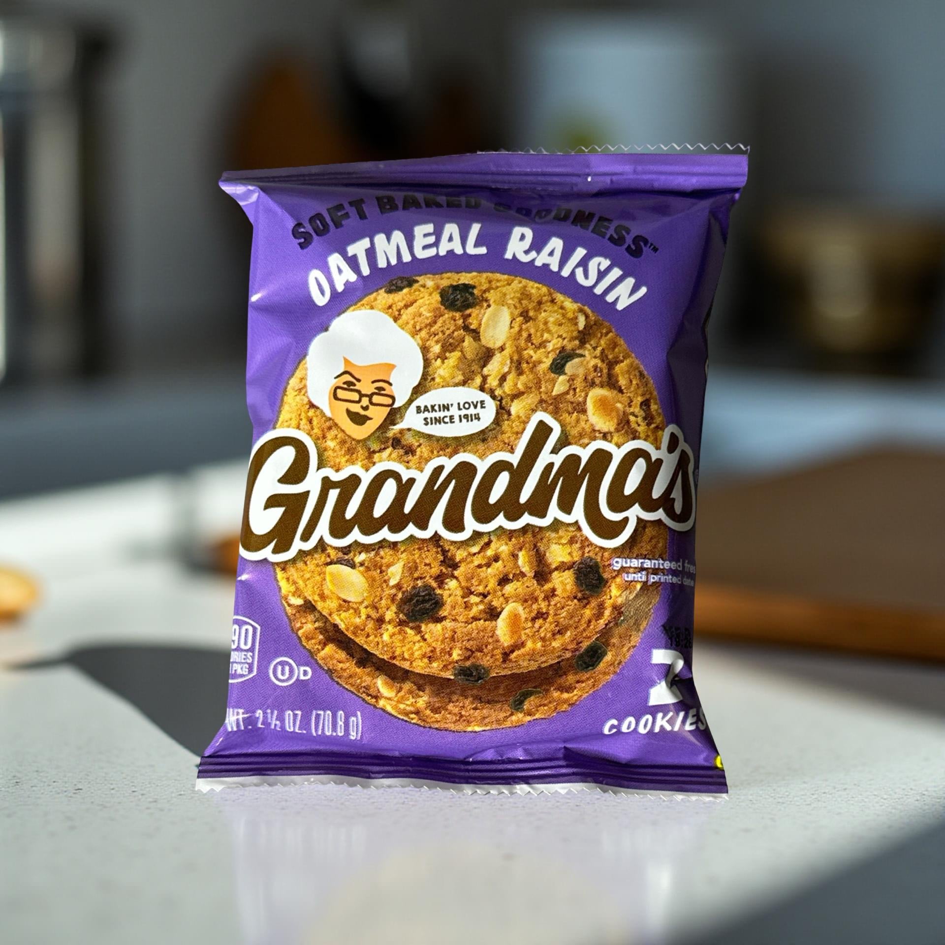 Grandma's Oatmeal Raisin Cookies, 20 Packs