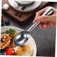 thumbnail image 4 of HEALEEP Alloy Ice Cream Scoop Scoop Spoon Silver Ergonomic Design for Adults 1Pack, 4 of 8