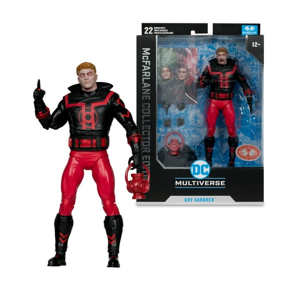 Guy Gardner (Red Lantern) Collector Edition #37 (Red Platinum Edition) - McFarlane Toys