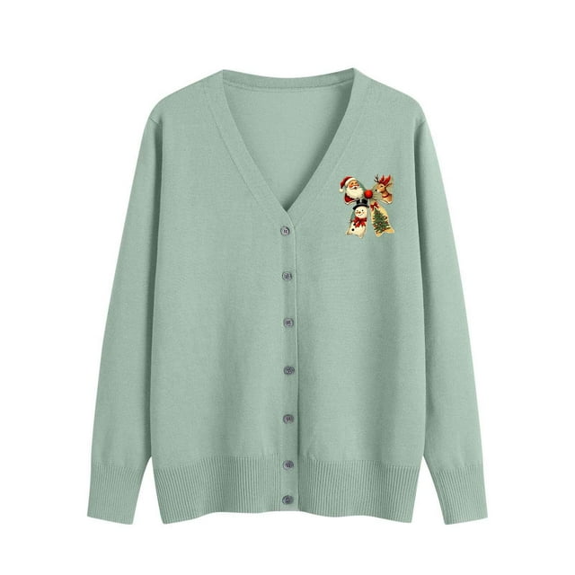 Womens Plus Size Sweaters, Elegant Spring Cardigans for Larger Ladies