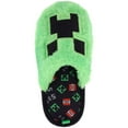 thumbnail image 5 of Minecraft  Adult Creeper Slippers, 5 of 5