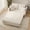 Beige, variant on Convertible Sleeper Sofa Bed 56 Inch, Loveseat with Pull Out Full Size Couch Bed, Storage Pocket USB Port, Small Space Sofa for Living Room Bedroom, Gray
