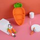 thumbnail image 4 of 1 Juego De Platos Para Cenar Con Forma De Zanahoria, Cucharas De Cerámica Para Niños Pequeños, Platos Para Niños Pequeños Con Cuenco De Porcelana Para Arroz, Cubiertos Para Niños Pequeños, Platos Pa, 4 of 7