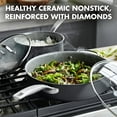 thumbnail image 2 of GreenPan Chatham Batterie de Cuisine Antiadhésive en Céramique 10 Pcs, Gris, 2 of 2
