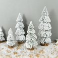 thumbnail image 2 of Mini Christmas Tree Ornaments Snow Pine Tree 2023 Christmas Decorations for Home Desktop Xmas Navidad New Year Gift DIY Crafts, 2 of 5