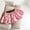C Pink, variant on NAISIBABY Girls Floral Skirt, Summer High Rise Cute Puffy Hearts Prints Kids Tiered Pleated Skirt Pink Size 7-8