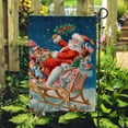 thumbnail image 3 of Santa Claus Christmas Double Sided House Flag 28 x 40 inch Decorative Yard Flag for Outdoor, 3 of 5