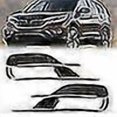 thumbnail image 2 of 2pcs Bumper Fog Grill Grilles Cover Trim Left+right For Cr-v 2015-2016, 2 of 5