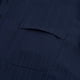 thumbnail image 3 of Blusa y camisa de manga larga con cuello alto para hombre, informal, de color liso, con cuello alto, manga larga, bolsillo con medio botón, blusa de poliéster para hombre, 3 of 7