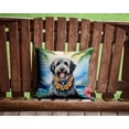 thumbnail image 2 of Coussin Décoratif Bergamasco Sheepdog Luau, 2 of 6