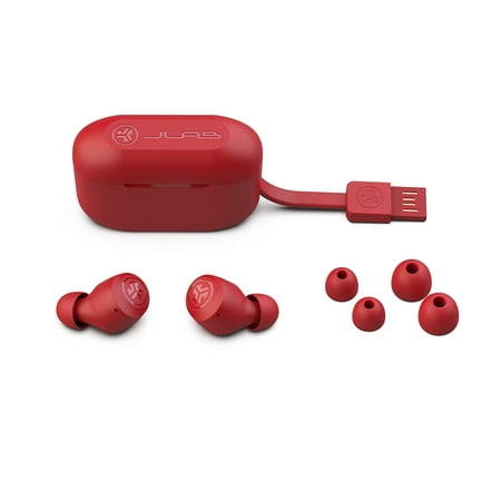 Go Air Pop True Wireless Bluetooth Earbuds + Charging Case - Rose