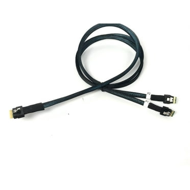 ‌SlimSAS 8i S‌FF-8654 to 2 X SlimSAS 4i Cable - 50CM
