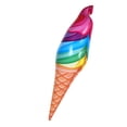 thumbnail image 3 of Inflatable Ice Cream Prop Ice Cream Cone Party Prop Inflatable Toy Party Balloon, 3 of 4