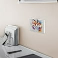 thumbnail image 6 of Switch Panel 4.48x6.37In Switch Plate Wall Panel Living Room Kitchen Bedroom Study Switch Panel Stylish Decoration Color Watercolor Cartoon Fox, 6 of 8