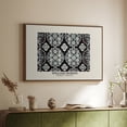 thumbnail image 6 of Vintage Abstract Print-XLVII Framed in Walnut Wood Gallery Wrapped Canvas 17 in. x 25 in., 6 of 8