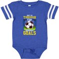 thumbnail image 3 of Inktastic Soccer Funny Goals Boys or Girls Baby Bodysuit, 3 of 5