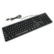 thumbnail image 5 of Teclado De Idioma De 104 Teclas, Teclado De Computadora Con Cable USB De Diseño Ergonómico, Teclado De Idioma Español Ruso Francés Inglés, Cable De 4.9 Pies, 5 of 7