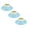 Yellow*3, variant on Nallwabiu Dog Lick Sphere Ball, Slow Feeder Licky Bowl for Dogs, 3-Pack Lick Sphere Toys for Anxiety Relief, Healthy Diet Food Container for Dogs and Cats, White (3PC)