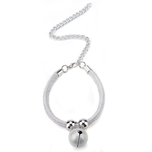 Japanese Style Collar, Cat Bell Collar, Adjustable Length Extension Chain Cat Necklace For Cats' Collars
