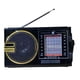 thumbnail image 2 of Radio Portátil Recargable 8 Bandas de Radio/Bluetooth/USB/Micro SD/Lampara/Panel Solar, 2 of 8