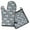 King Charles Cavalier, variant on King Charles Cavalier Kitchen Oven Mitt and Pot Holder Sets 2 Pcs for Baking, Cooking and Grilling, Heat Resistant Up To 392 °F