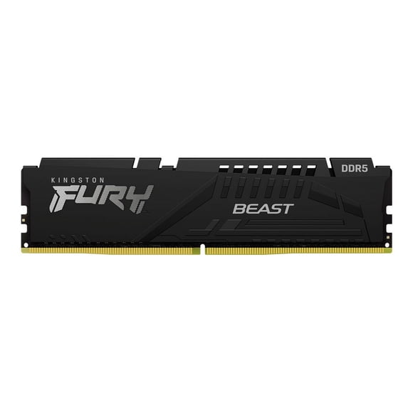 Kingston FURY Beast - DDR5 - module - 32 GB - DIMM 288-pin - 5600 MHz / PC5-44800 - CL36 - 1.25 V - unbuffered - on-die ECC - black