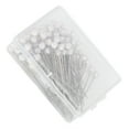 thumbnail image 4 of Peahefy Tête Ronde Aiguille, 100pcs Épingles de Perle Tête Ronde Fixation Positionnement Couture Droite Fournitures de Décoration, Épingles de Perle, 4 of 7