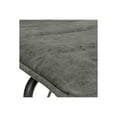 thumbnail image 5 of Halo Stacking Chair in Olive Green Faux Leather with Black Base 2 Pack, 5 of 5