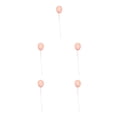 thumbnail image 2 of Cateissary Suministros de decoración de pasteles Juego de horneado de globos exquisitos Decoraciones de feliz cumpleaños de estilo simple Rosado 5piezas, 2 of 6