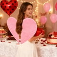 thumbnail image 3 of Valentine's Day Love Wing Decoration - Lightweight Durable Party Stage Prop for Celebrations, Romantic Heart-Wing Design for Photo Booths, Home Decor, Perfect for Couples' Parties, 19.09*17.32in, B, 3 of 8