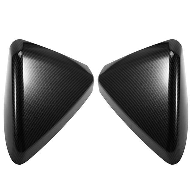 Carcasa de Espejo Retrovisor Cubierta de Espejo Retrovisor Carcasa Reflectora Espejo Retrovisor con de Fibra de Carbono para Cybertruck