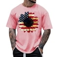 thumbnail image 3 of PIOMLL Graphic Tees for Men Relaxed Fit Short Sleeve Round Neck Summer Fashion Print Pink Going Out Fall Tops L, 3 of 3
