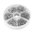 thumbnail image 2 of lionlar Chain s, Connectors Metal Split s for DIY Craft Jewelry Findings Making White K, 2 of 4