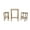 Assorted, variant on Chairs and Side Square Table 3 Piece Set