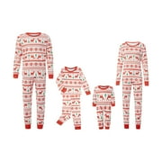 Christmas Pajamas for Family, Family Christmas Pjs Matching Sets Christmas Sleepwear Set Matching Christmas Pjs for Family