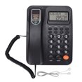 thumbnail image 1 of Herwey Desktop Corded Telephone, Adjustable Volume Fixed Landline For Hotel For Office, 1 of 8