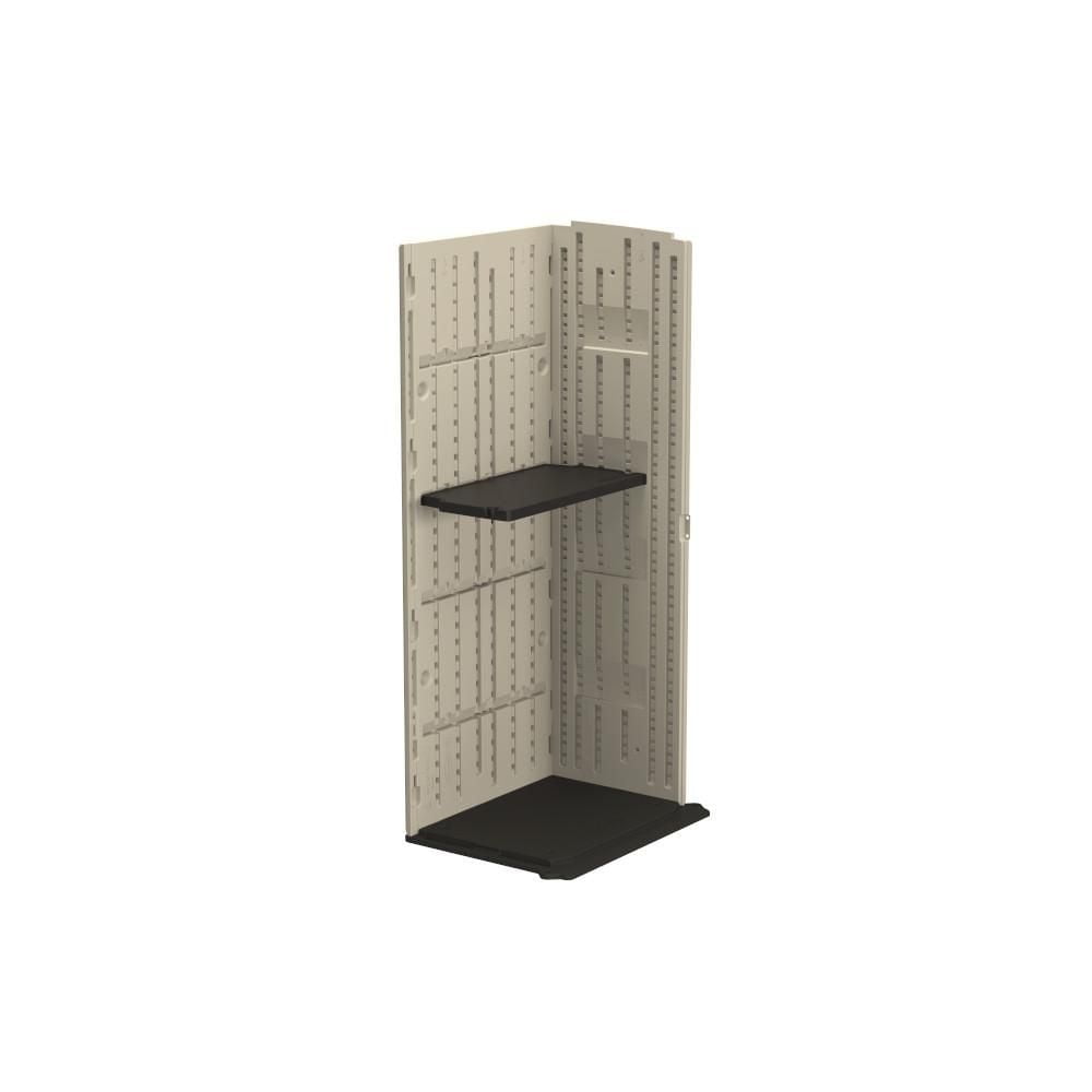 Suncast Vertical Shed Shelf Kit Resin Storage Shelf - 3 sq ft Space