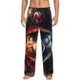 thumbnail image 2 of Lsque Mario Print Men's Pajama Pants, Lounge Pant - Comfortable Home Wear,Elastic Waistband, Stylish Design-XX-Large, 2 of 9