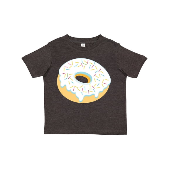 Inktastic White Donut with Sprinkles Boys or Girls Toddler T-Shirt