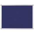 thumbnail image 1 of 36 x 48 in. Aluminum Frame MasterVision Ayda Felt Bulletin Board, Blue, 1 of 1
