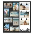 thumbnail image 2 of 11 Pictures Frame Multi Selfie Gallery Collage, Family Picture Frames Collage Wall Decor, No Assembly Needed, Assorted Frames for Gallery Wall (Black), 2 of 10