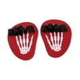 thumbnail image 5 of Vsenkes Weight Gloves Anti Slip Workout Gloves for Fitness Deadlift Exercise Red, 5 of 9