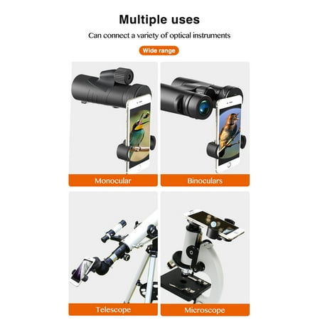 CM-8 Phone Bracket Spring Base Design, Adjustable Fit for Astronomical Observations