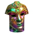 mens button down mardi gras shirts