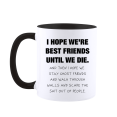 thumbnail image 2 of Funnil Best Friend Birthday Gifts for Women Ceramic Coffee Mugs for Home or Kitchen,11oz Black, 2 of 5