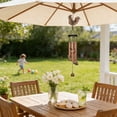 thumbnail image 5 of AURIGATE Rooster Wind Chimes, Aluminum Tube Rooster Design Wind Chimes, Vibrant Farmhouse Decor for Outdoor Garden and Patio, 5 of 6