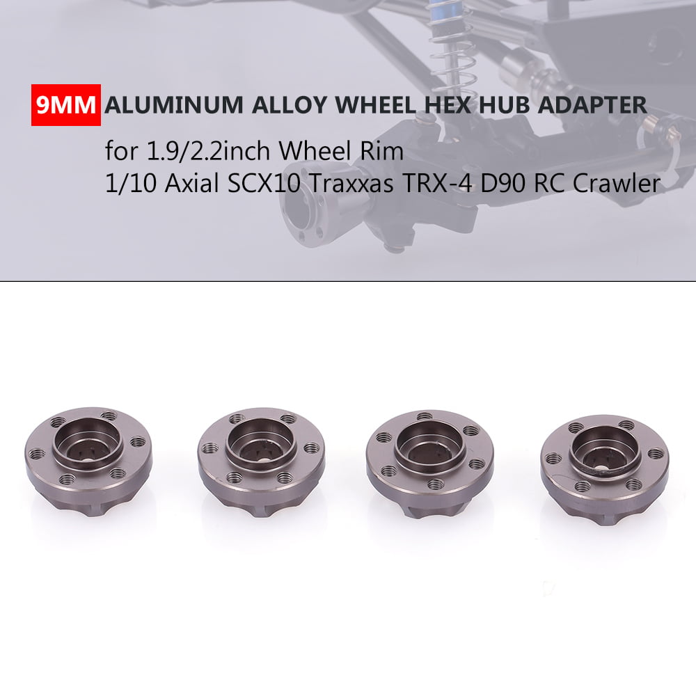 Details about   4Pcs Hex Hub Extension Adapter & Pins Sets T10129T For RC1:10 Rock Crawler Car