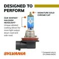 thumbnail image 6 of Sylvania H11 SilverStar zXe Gold Halogen Headlight Bulb, Pack of 2., 6 of 7