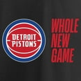 thumbnail image 4 of Men's Black Detroit Pistons Whole New Game Team T-Shirt, 4 of 4